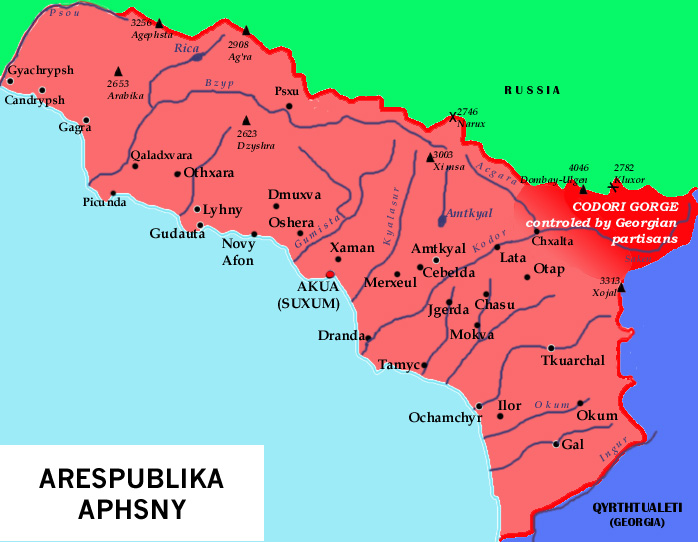Какие города в абхазии. Республика Абхазия на карте. Карта Абхазии побережье черного моря. Карта побережья черного моря Абхазии подробная с поселками. Абхазия политическая карта.